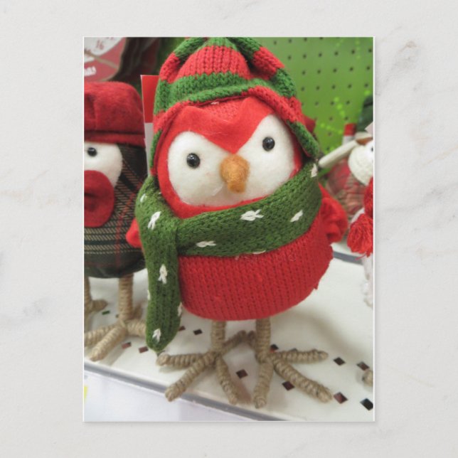 Julfågel Helg Vykort (Framsida)