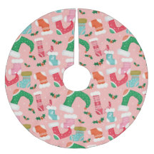 Julfalalala rosa - Stockings