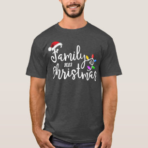 Julfamiljen 2022 Kute-familjen Jul 2022 P T Shirt