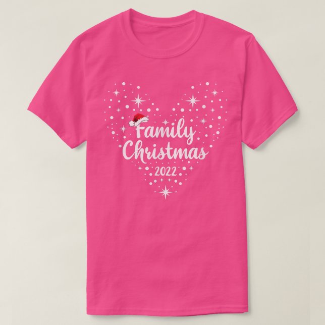Julfamiljen 2022 Kute-familjen Jul 2022 T Shirt (Design framsida)