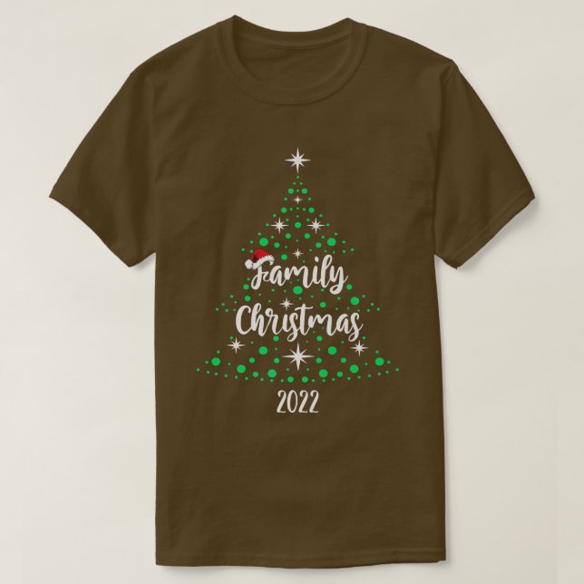 Julfamiljen 2022 Premium T-Shirt (Design framsida)