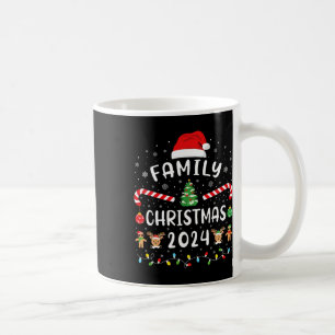 Julfamiljen 2024 Elf Squad Santa Julafton Helgdag Kaffemugg