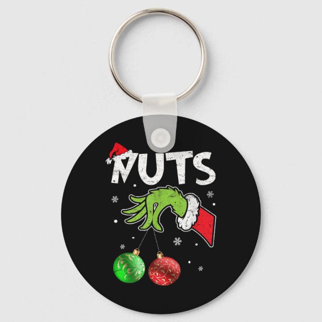 Julfamiljen Chestnut Matching Par Chest Nyckelring (Framsida)