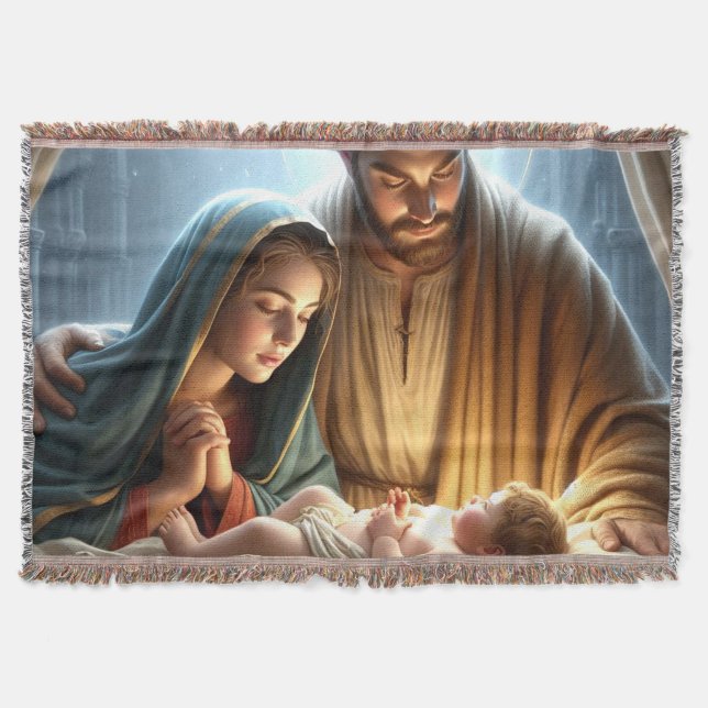 Julfamiljen Heliga Filt (Framsidan)