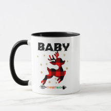 Julfamiljen Matchar Pajamas Reindeer Baby
