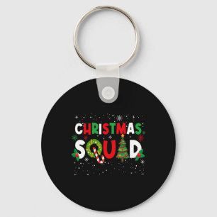Julfamiljen Matching Helgdag X-mas Gift Chris Nyckelring