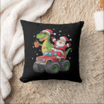Julfamiljen Matching Santa Lastbil Dinosaur Kudde<br><div class="desc">Julfamiljen Matching Santa Lastbil Dinosaur Boys</div>