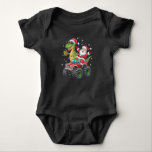 Julfamiljen Matching Santa Lastbil Dinosaur T Shirt<br><div class="desc">Julfamiljen Matching Santa Lastbil Dinosaur Boys</div>