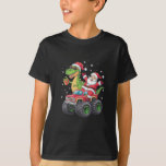 Julfamiljen Matching Santa Lastbil Dinosaur T Shirt<br><div class="desc">Julfamiljen Matching Santa Lastbil Dinosaur Boys</div>