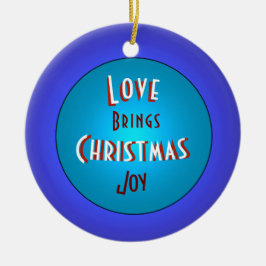 Julfamiljen Ornament med meddelanden
