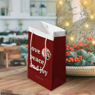 Julfamiljen Photo Kärlek Peace Joy Helgdag