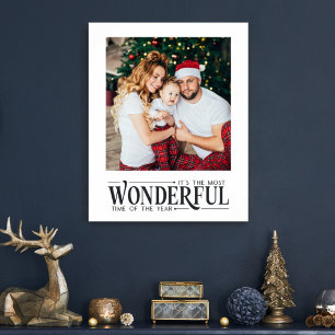 Julfamiljens foto Mest underbara Poster