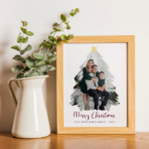 Julfamiljens foto Poster och skriver ut
