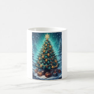 Julfantasiträd Kaffemugg