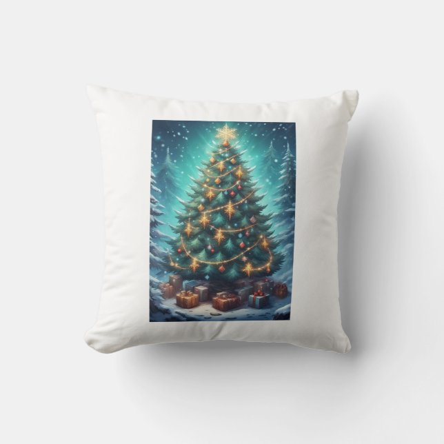 Julfantasitröäd Kudde (Framsida)