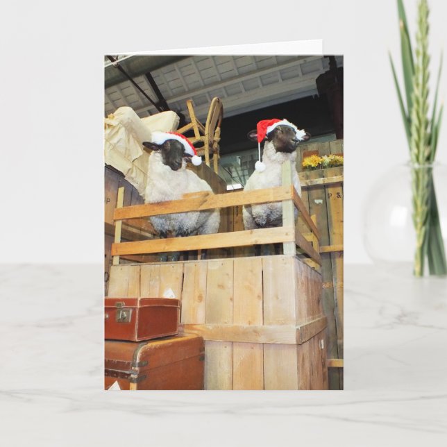 Julfår Helgkort (Framsida)