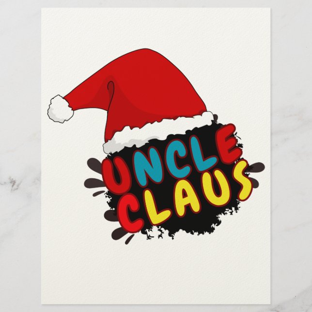 julfarbror claus brevhuvud (Framsida)