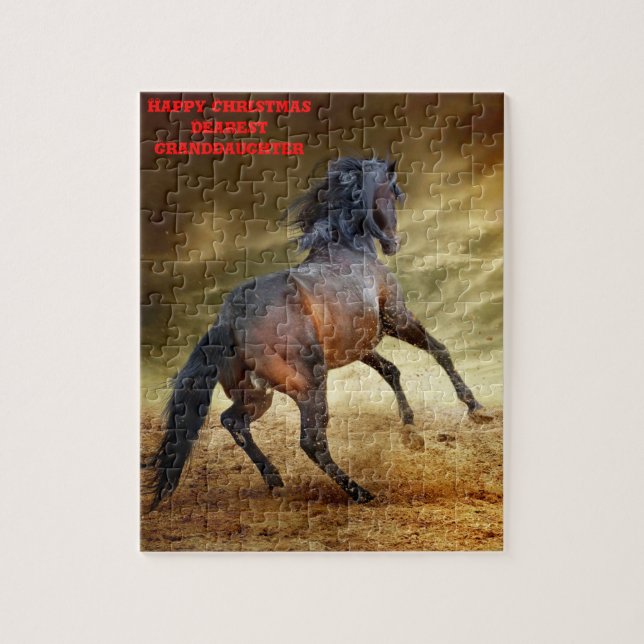 Julfardottern. Pussel (Vertikal)