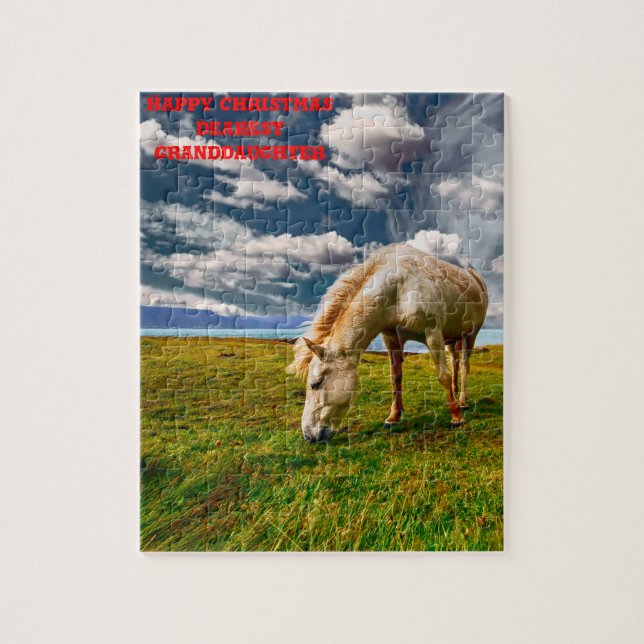 Julfardottern. Pussel (Vertikal)