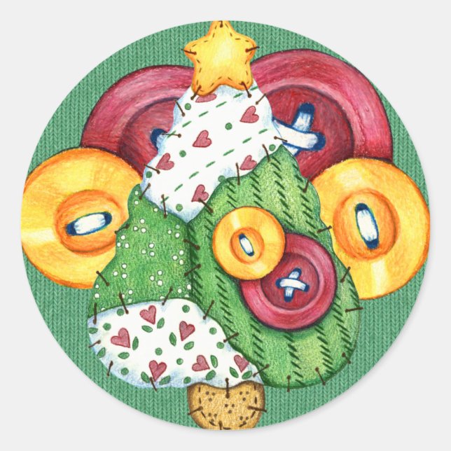 Julfären - SRF Runt Klistermärke (Framsida)