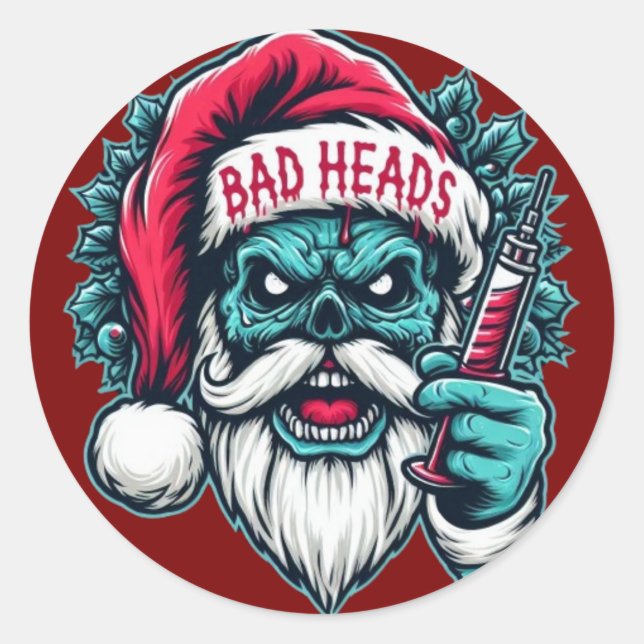 Julfärer Runt Klistermärke (Framsida)