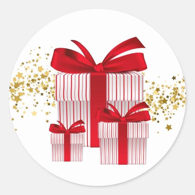 Julfärer Runt Klistermärke (Framsida)