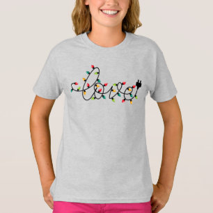 Julfärg Ljus Kärlek Text-45872 T Shirt