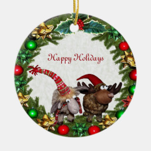 Julfärg Utandning Ornament