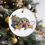 Julfärgen Hermit Crab Crustaceancore Julgransprydnad Keramik<br><div class="desc">Den här designen kan vara personlig om du väljer Redigera design. Du kan också överföra till andra objekt. Kontakta mig på colorflowcreations@gmail.com eller använda alternativet chatta överst på sidan om du vill ha den här designen på en annan produkt eller behöver hjälp med den här designen. Se mer av mina...</div>