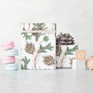 Julfärgen mönster presentpapper