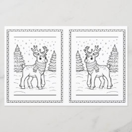 Julfärgning Lakan För barn