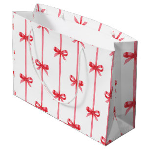 Julfärgsfärg Röda Bows w/ Rand