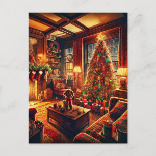 Julfasor AI Generated Art Vykort