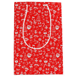 Julfavoriter Red Santa Elf Reindeer Festive