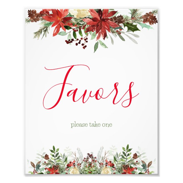 Julfavoritsignatur Fototryck (Framsidan)