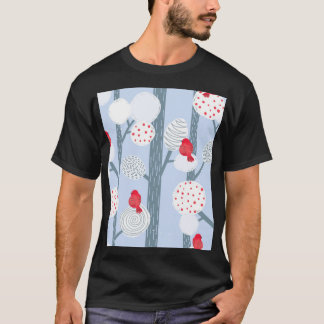 Julfenor, träd, vintage. t shirt
