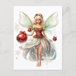 Julfér Ornament Helg Vykort