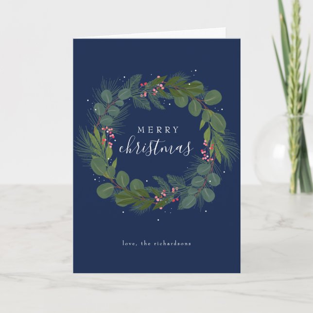 Julfessionsfri andedräkt (ej fotopappat kort) helgkort (Framsida)