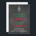 Julfest av Chalkboard Mistletoe Inbjudningar<br><div class="desc">Denna inbjudan till julfest av den festliga tavlan accentueras med mistletoe och det söta ordspråket "What Happens under Mistletoe Stays under Mistletoe", på en kriterlig bakgrund, skapar den en inbjudan till julfest i roligt och trendig. Det är en del av Chalkboard Mistletoe Helgdag Collection. Om du behöver hjälp med att...</div>