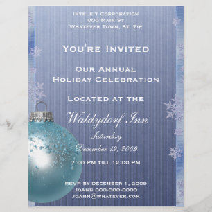 Julfest Flyer