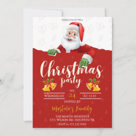 Julfest för julfestinbjudningar inbjudningar