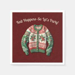 Julfest för konstig ugn jul pappersservett