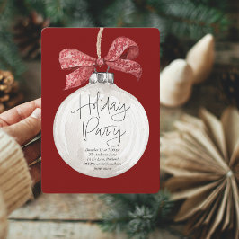 Julfest för prydnadsföremål julkort