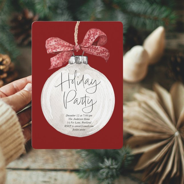 Julfest för prydnadsföremål julkort (Skapare uppladdad)