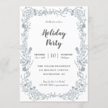 Julfest för vitbärram