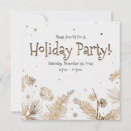 Julfest, Guld Gräs Combs Inbjudningar