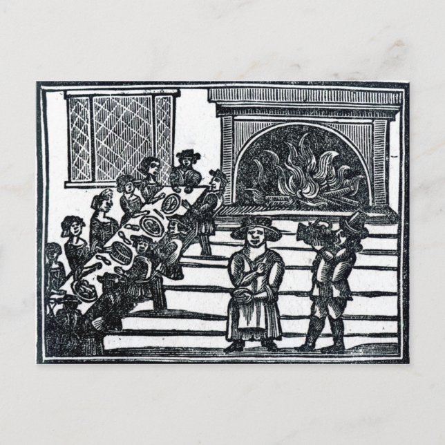 Julfest Helg Vykort (Framsida)