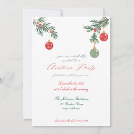 Julfest-inbjudan Inbjudningar