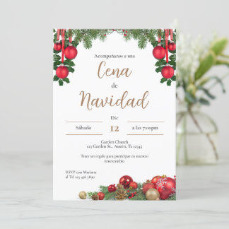 Julfest-inbjudan Inbjudningar