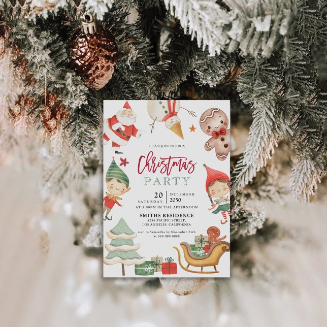 Julfest-inbjudan Inbjudningar (Skapare uppladdad)